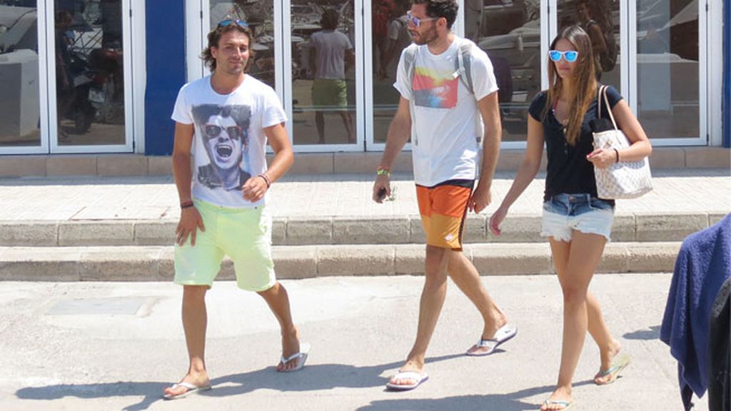 Helen Lindes y Rudy Fernández disfutan de su amor en Ibiza