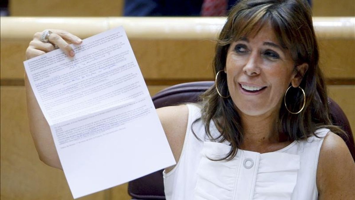 La presidenta del PP de Cataluña, y senadora Alicia Sánchez-Camacho. EFE/Archivo