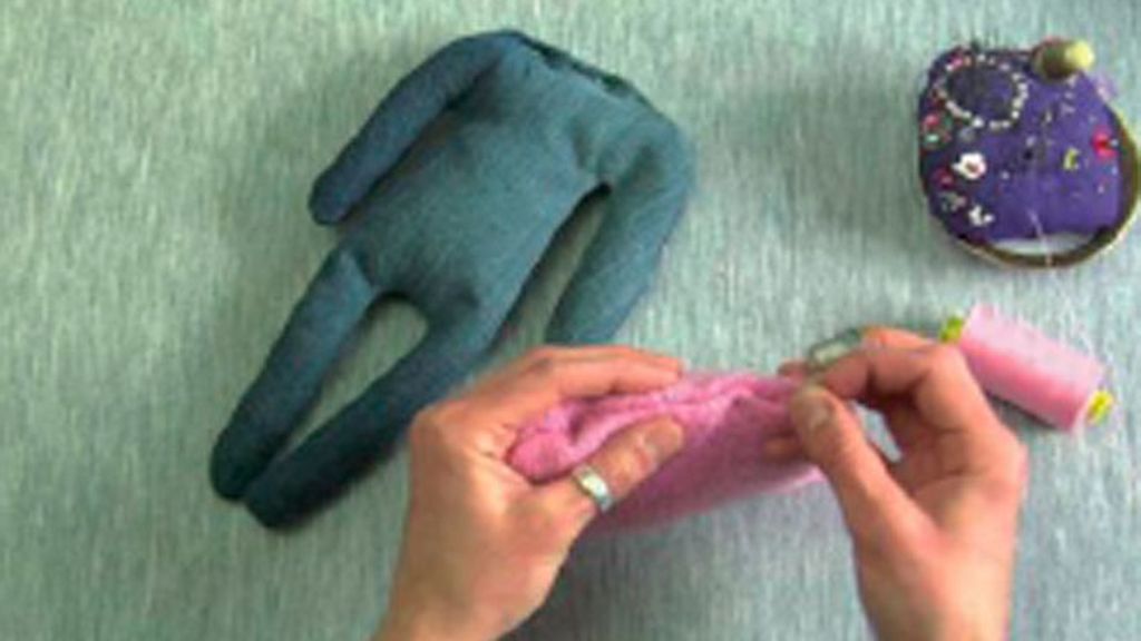 Tricotosas 38: Muñeco de tela