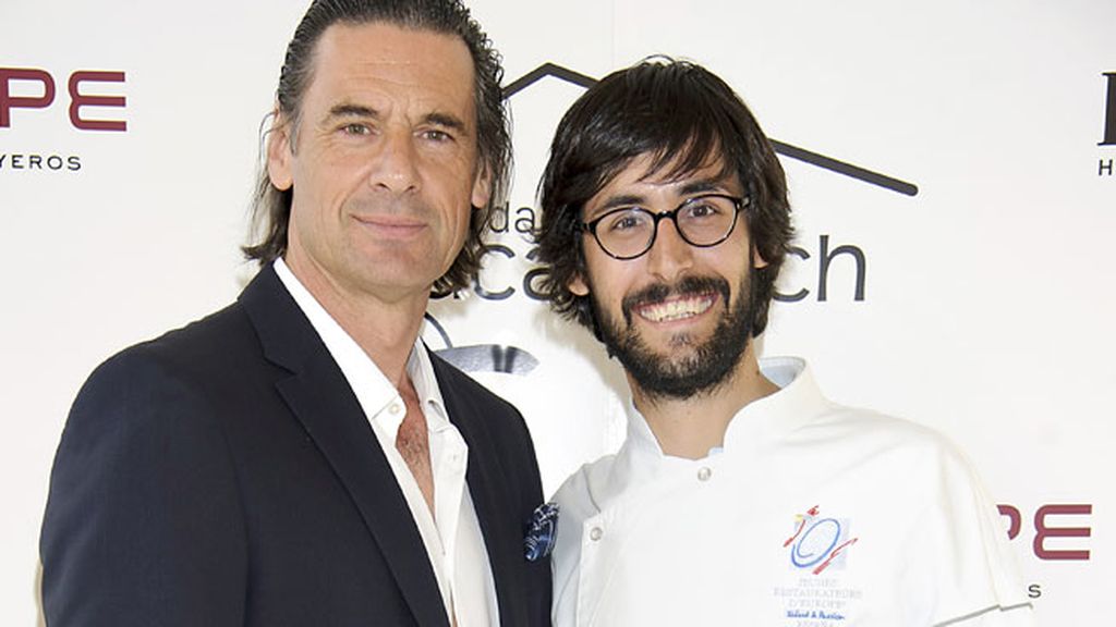 Victor Ochoa junto a Javier Muñoz