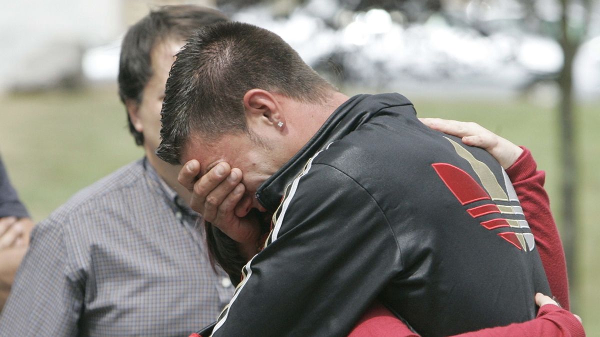 Familiares rotos por la tragedia Familiares rotos por la tragedia