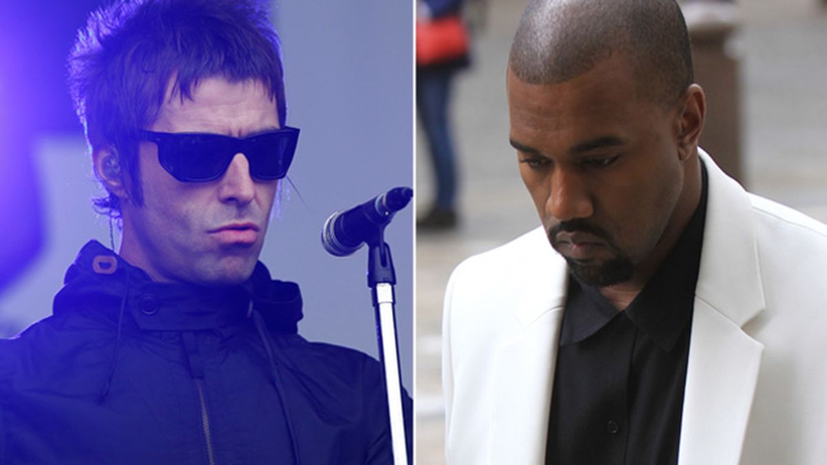 Liam Gallagher y Kanye West