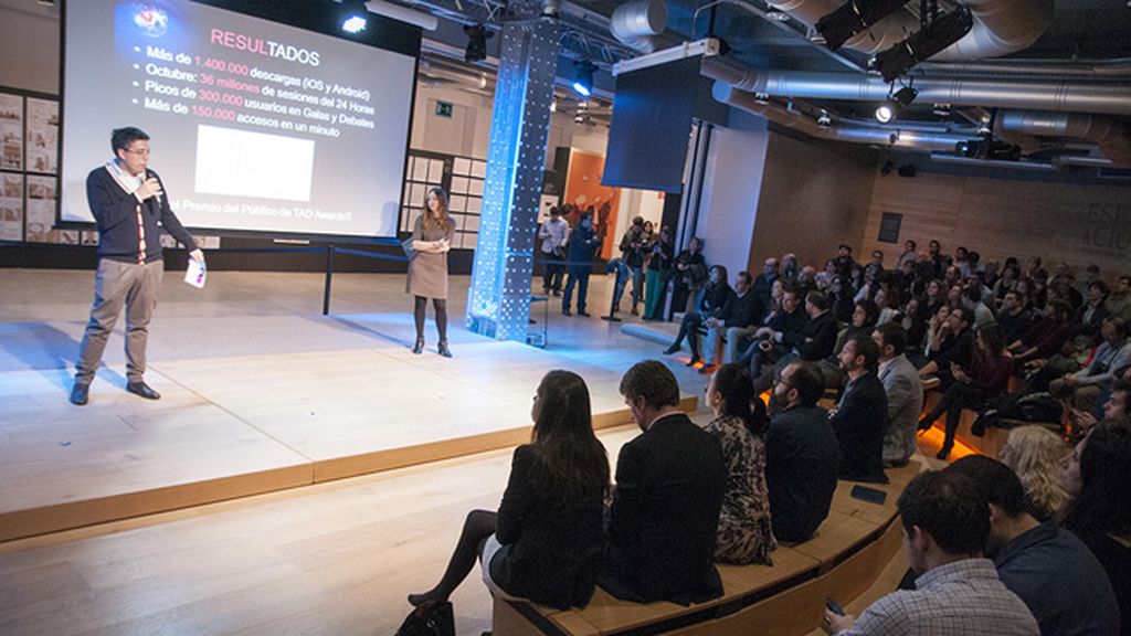 Antonio Ochoa y María Sáinz, responsables de la app de GH15