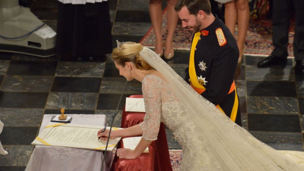 La boda religiosa de Guillermo de Luxemburgo y Stephanie de Lannoy