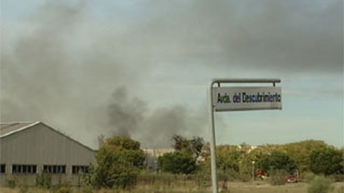 Incendio en Alcalá de Henares