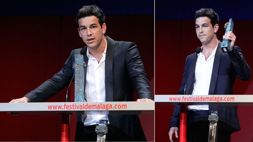 El actor Mario Casas en el Festival de Cine de Málaga