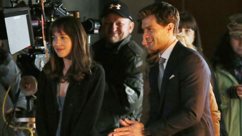 Nuevas imágenes de Dakota y Jamie durante el rodaje