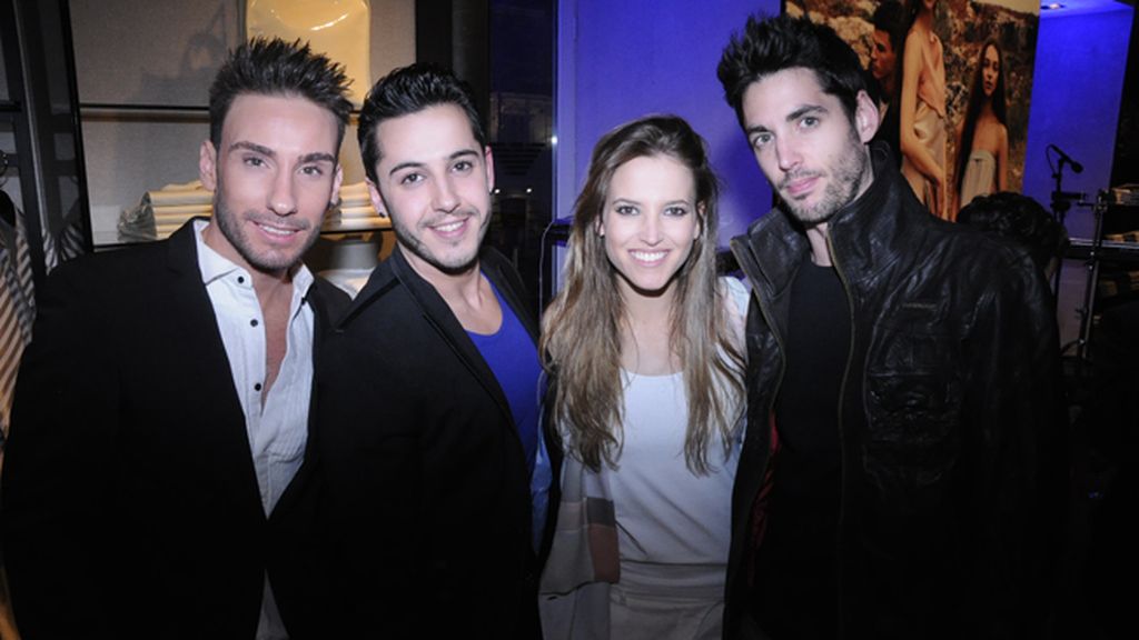 Jesús de Ávila, Gabriel Llano, Ana Fernández y Santi Trancho