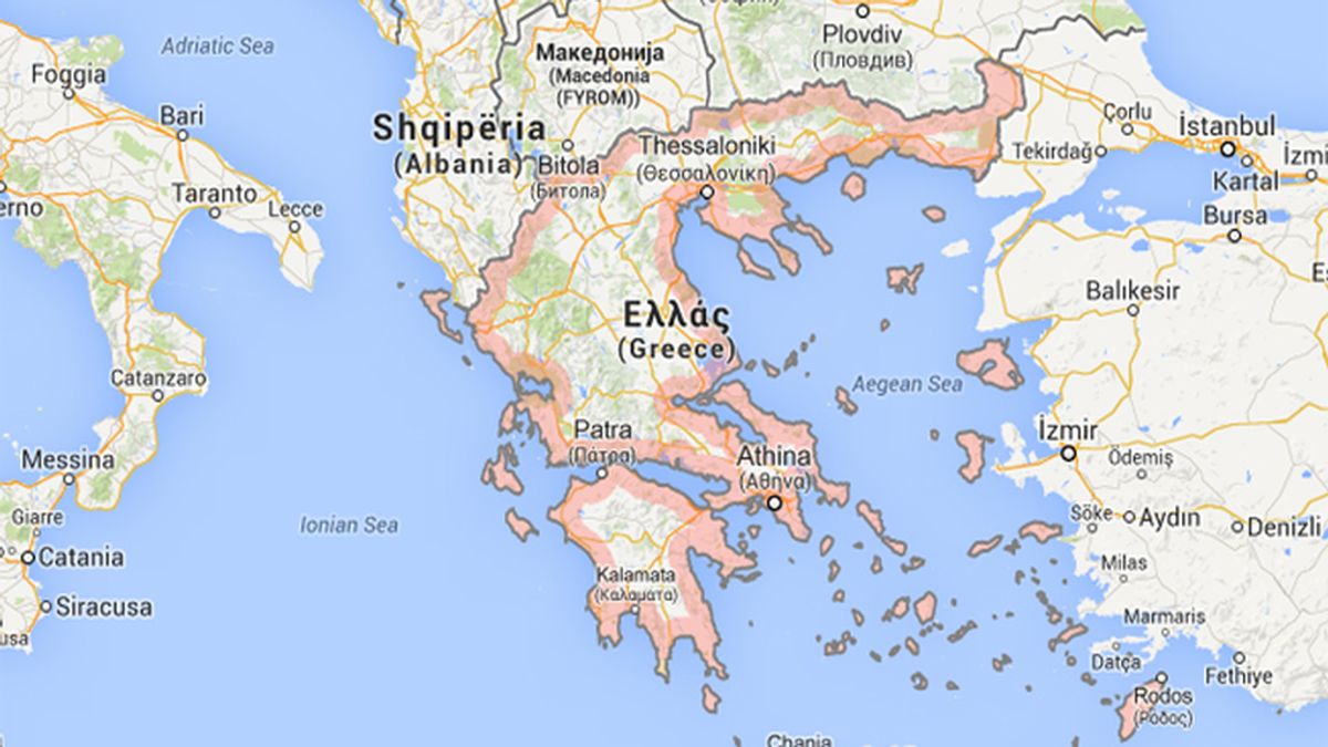 Registrado un seísmo de 6,4 de magnitud cerca de la costa de Creta