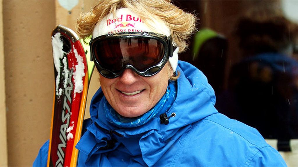 Amante del esquí y el aire libre