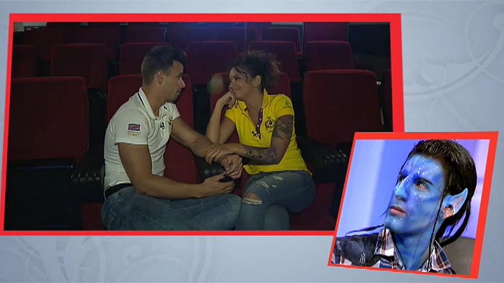 Cristian no aprovecha su cita en el cine