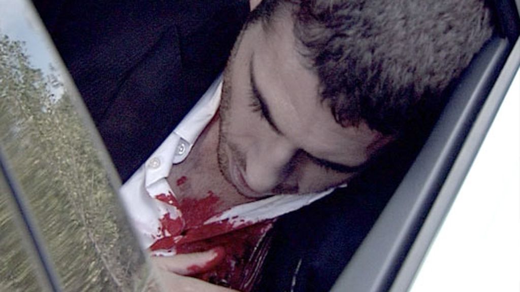 Duque, herido de bala