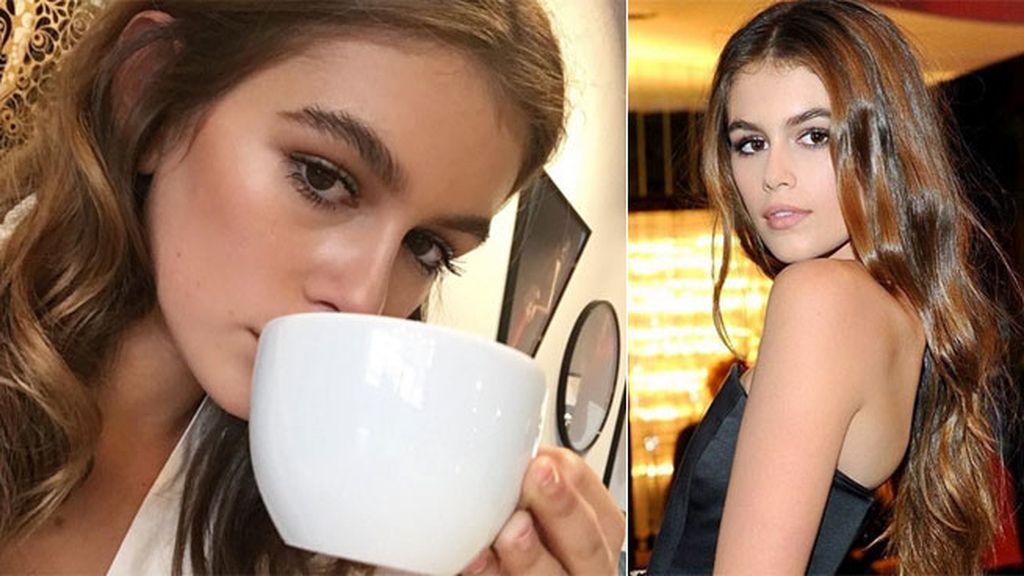 De su madre tiene el pelazo y la mirada