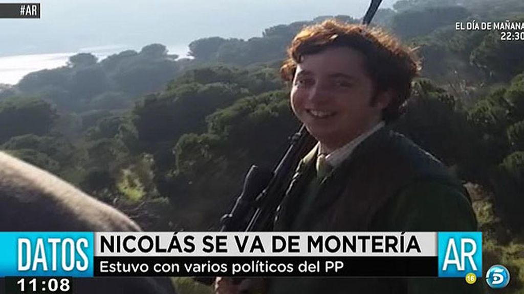 Imágenes exclusivas: F. Nicolás se va de montería a Alcántara con miembros del PP