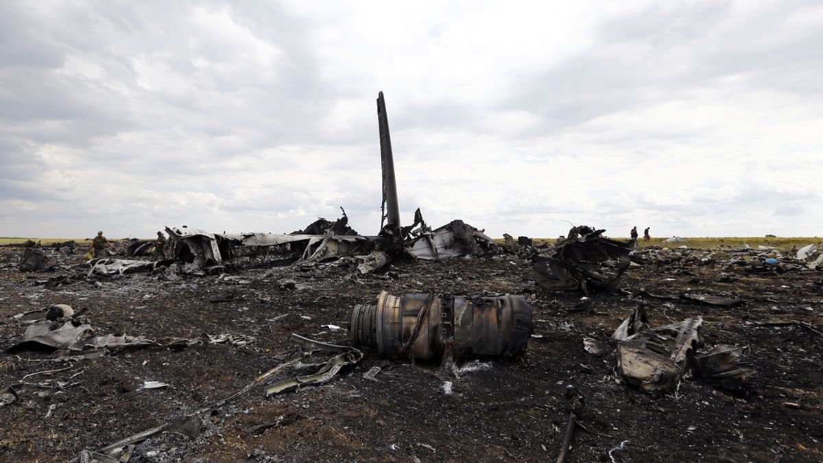 Mueren 49 los soldados ucranianos en el derribo de un avión en Ucrania