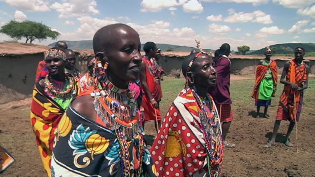 Las mejores fotos de una 'Boda Masái'