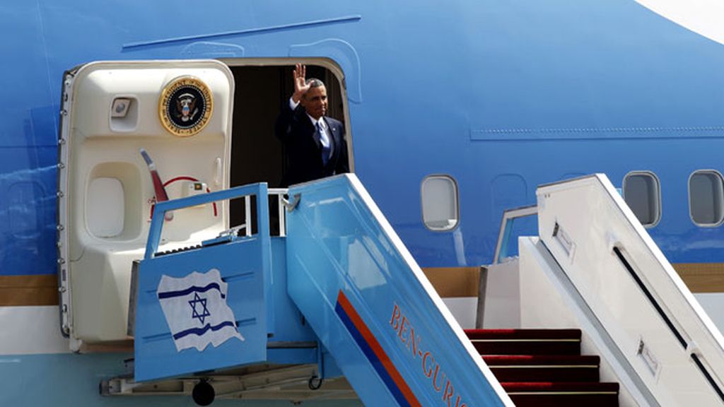 Obama llega a Israel Obama llega a Israel