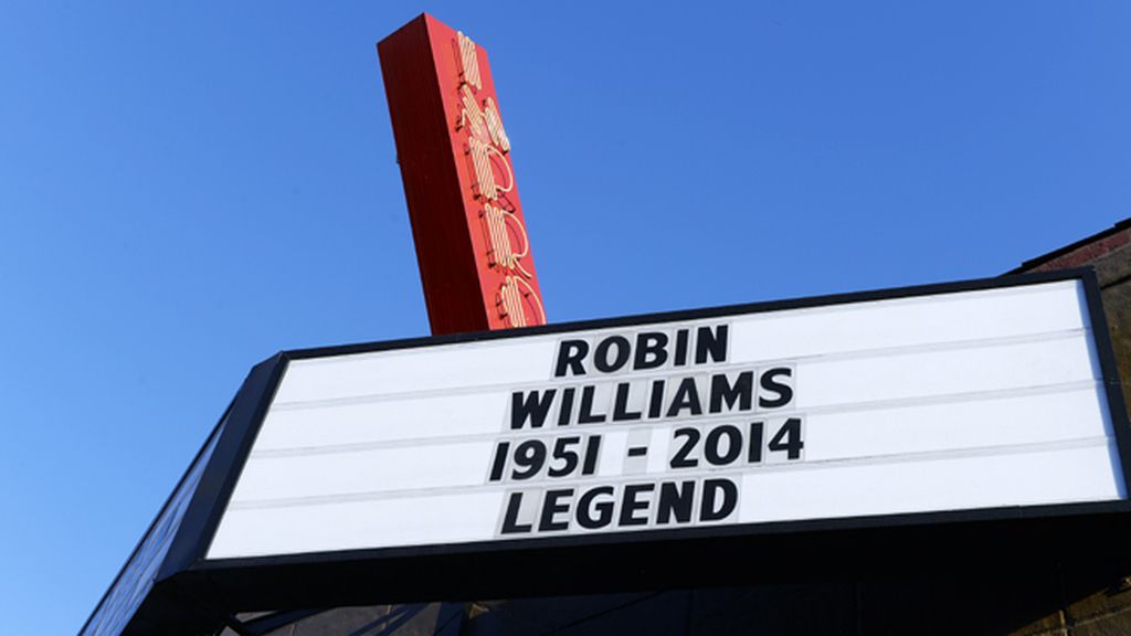 Flores para despedir a Robin Williams