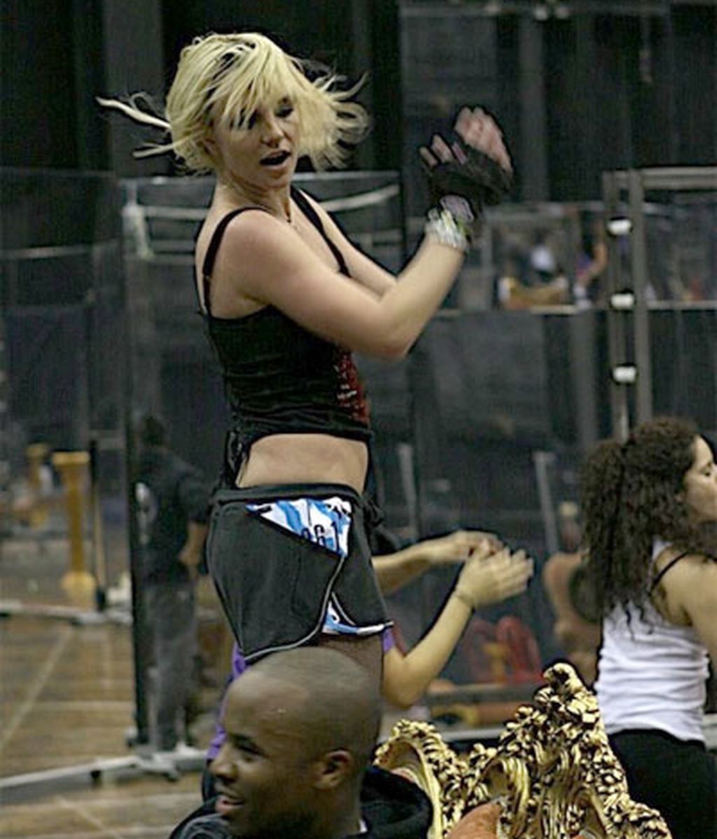 Britney Spears preprara su gira