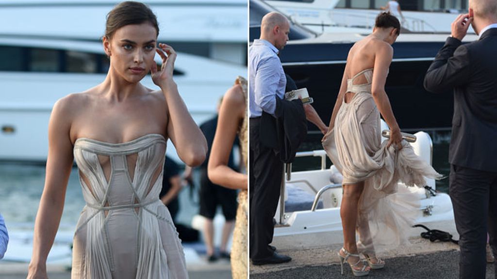 Irina, Orlando Bloom y el supuesto nuevo amor de DiCaprio, en su fiesta solidaria