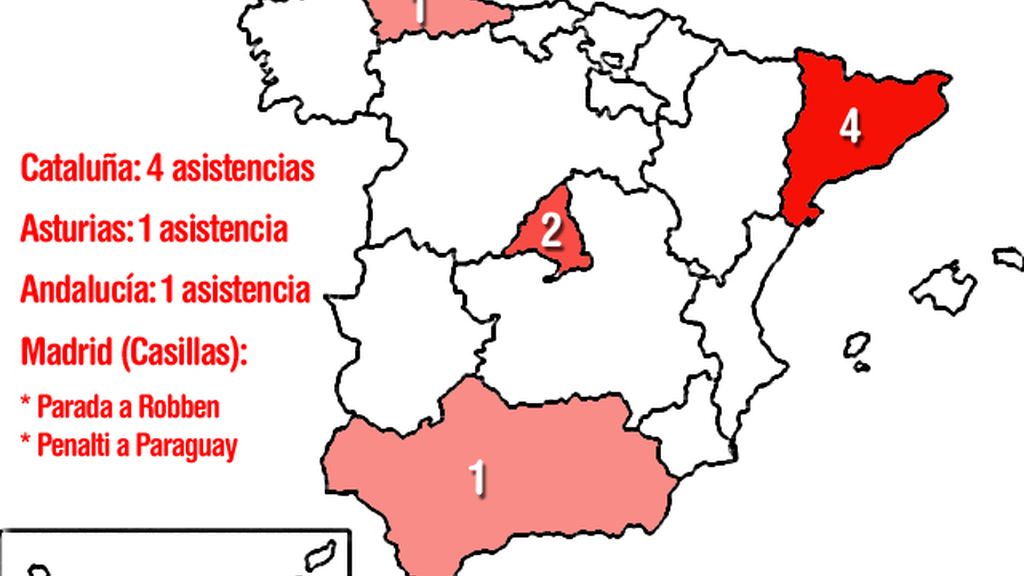 españa jugadas