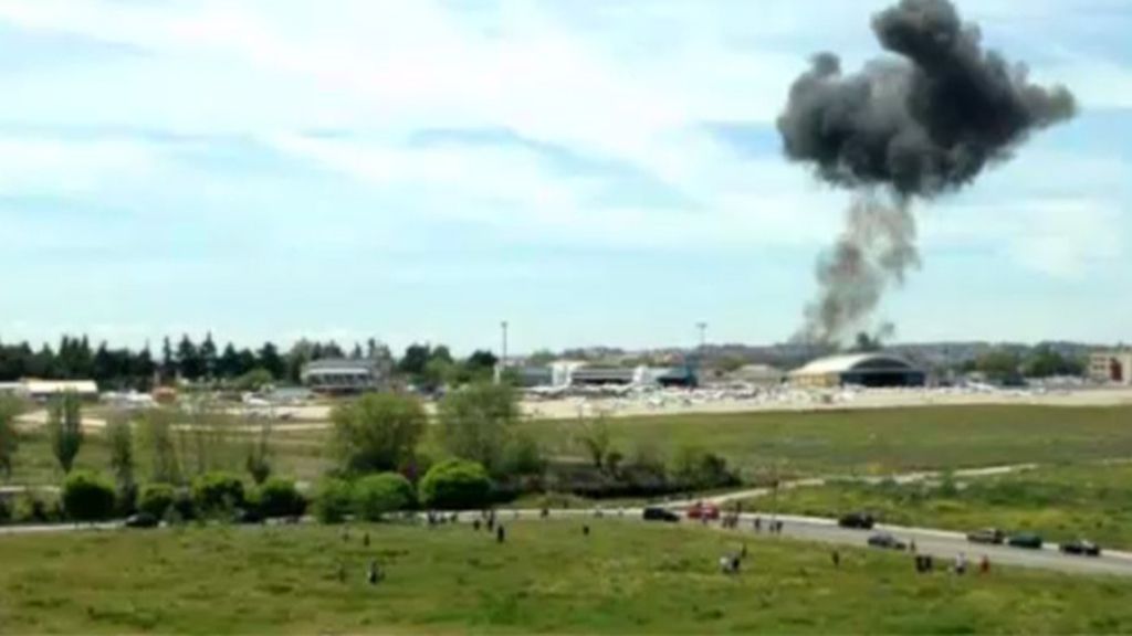 El accidente del avión