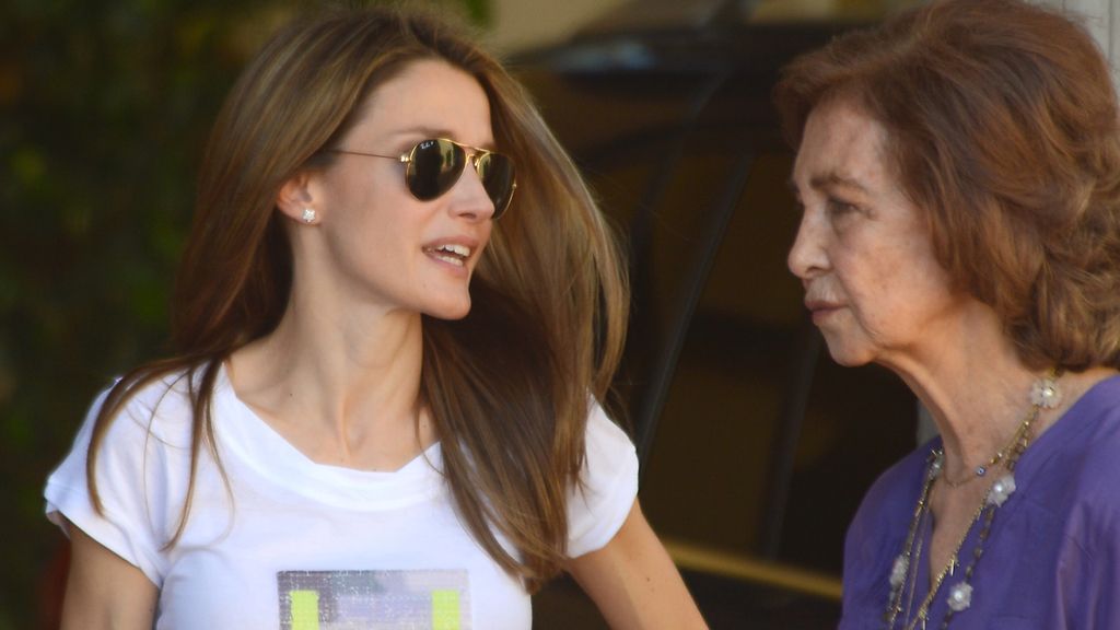 Letizia hace su aparición en Mallorca