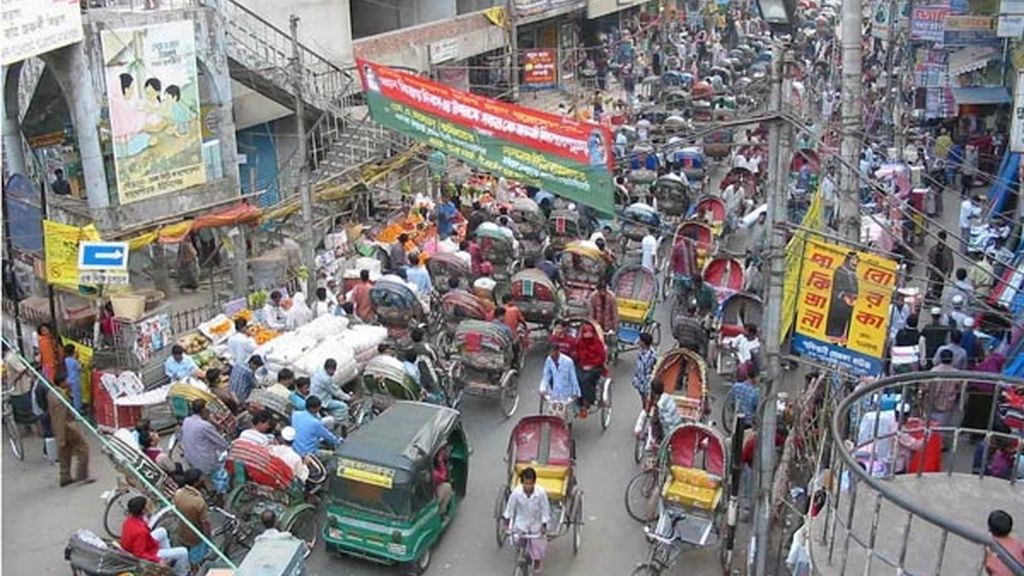 9. Dhaka (Bangladesh) 13.485.000 habitantes