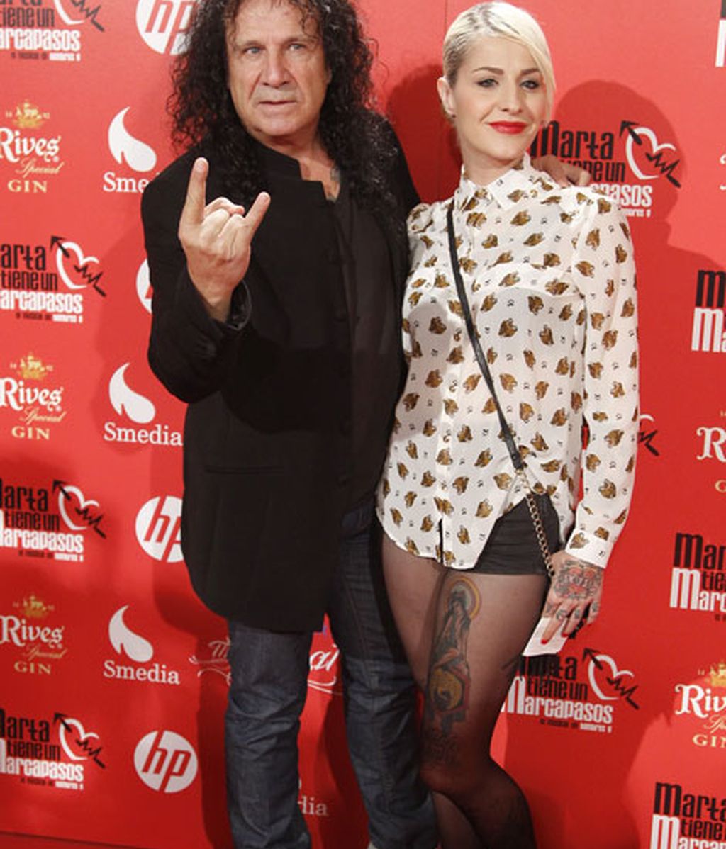 El cantante Fortu con su hija Ari, inseparables