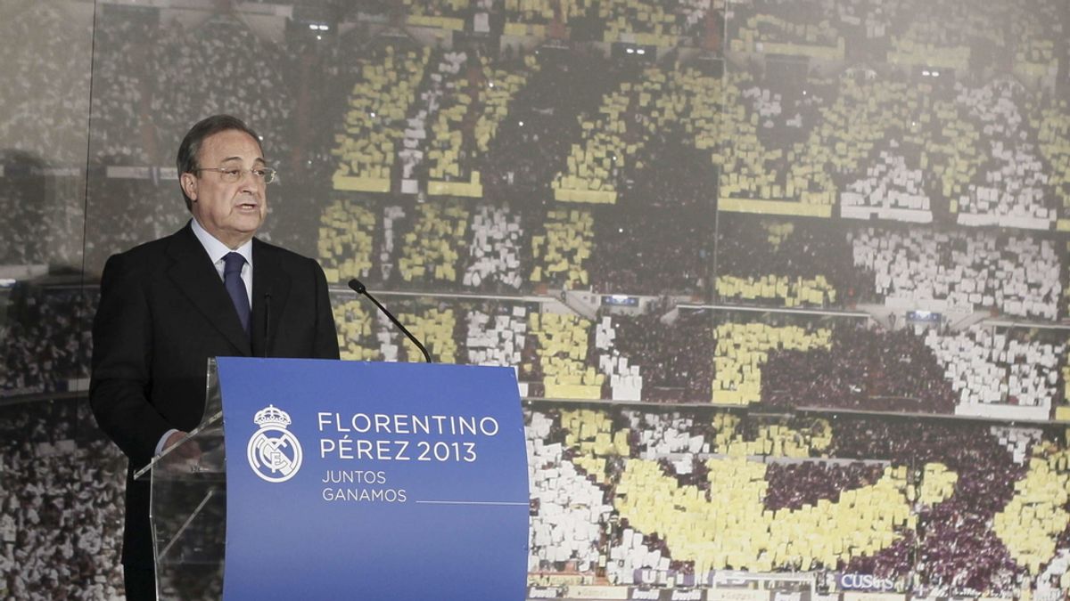 Florentino Pérez, presidente del Real Madrid hasta 2017