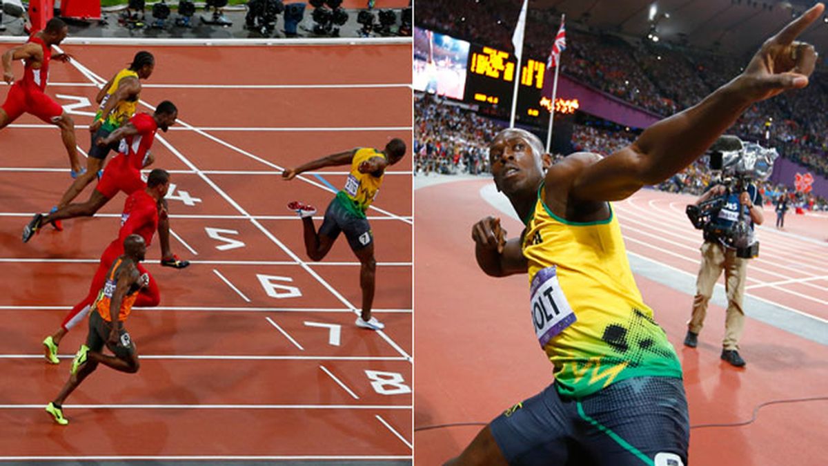 Usain Bolt, oro en 100 metros lisos