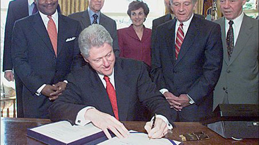 Bill Clinton, el ala zurda de la Casa Blanca