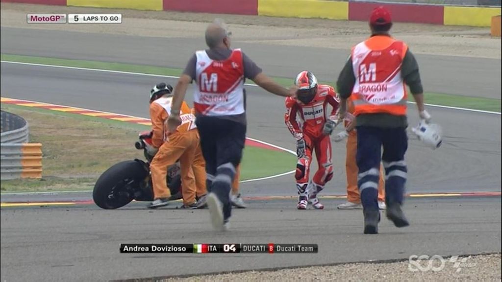 Rossi, Márquez, Pedrosa, Iannone... al suelo