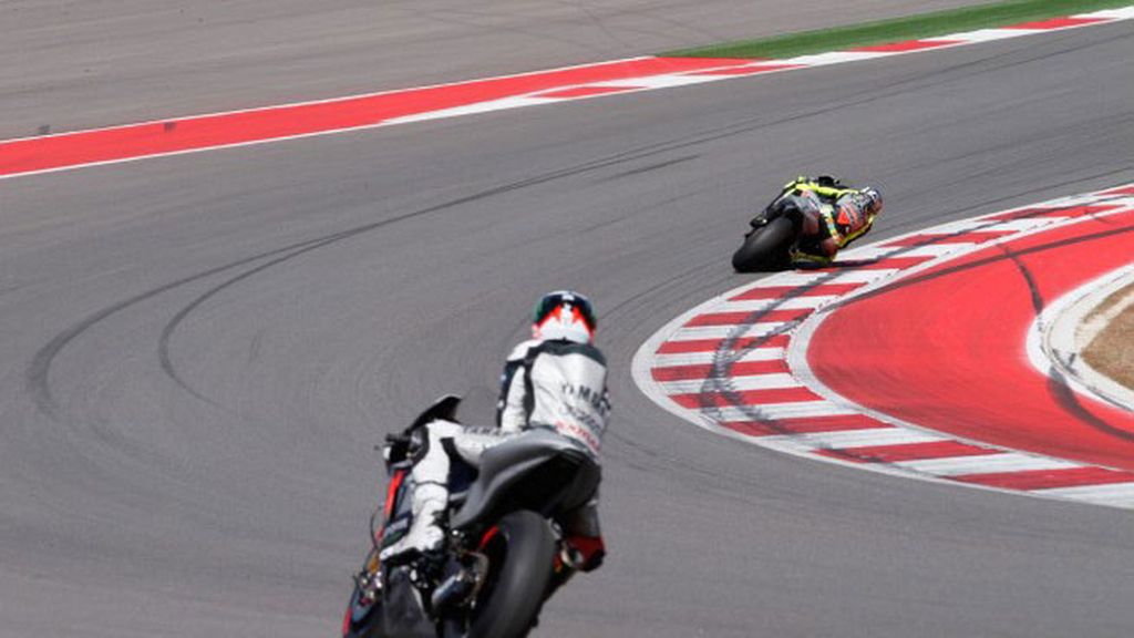 Lorenzo, Rossi, Pedrosa, Marquez y Bradl, rodando en Austin