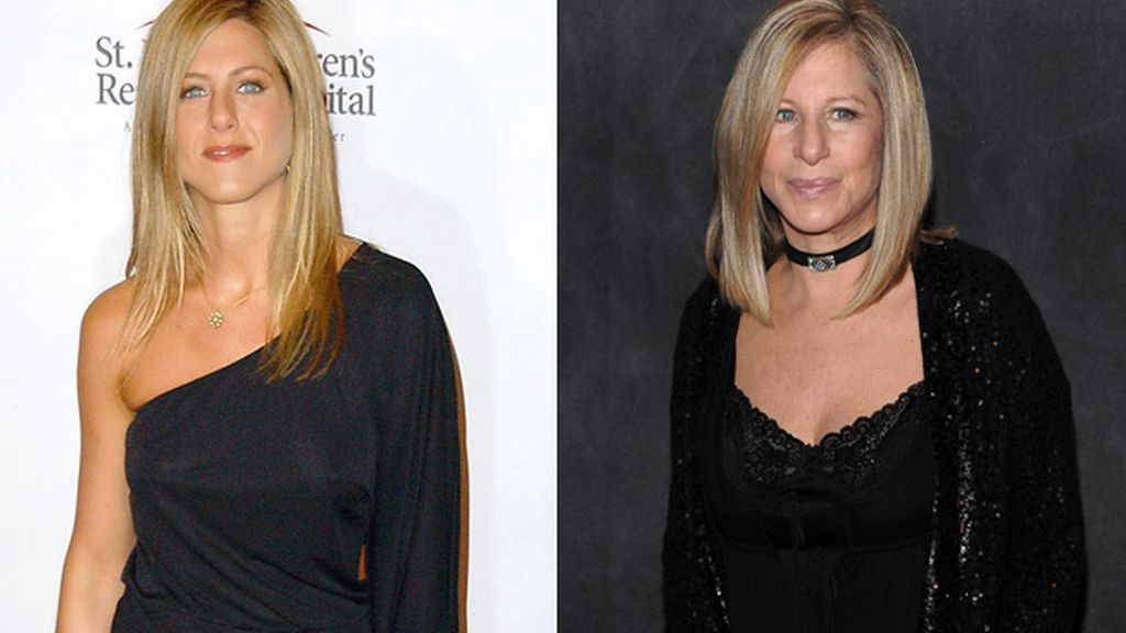 Jennifer Aniston y Barbra Streisand