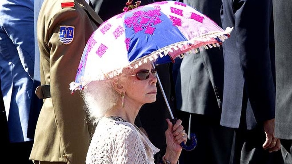 La Duquesa, firme por España; multicolor por amor