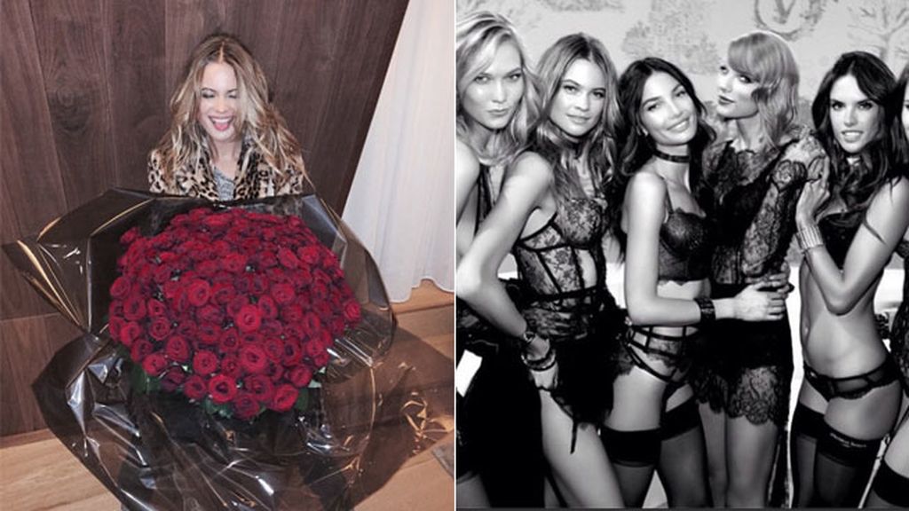 Behati Prinsloo, la chica del ramo de rosas y las alas doradas