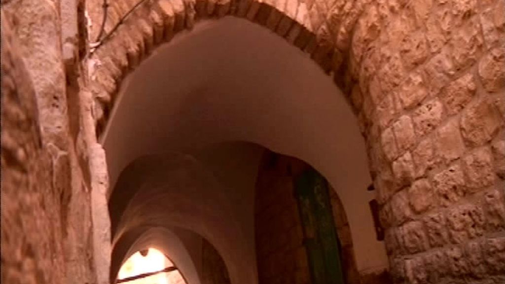 Jose y María pasaron por este arco camino de Belem