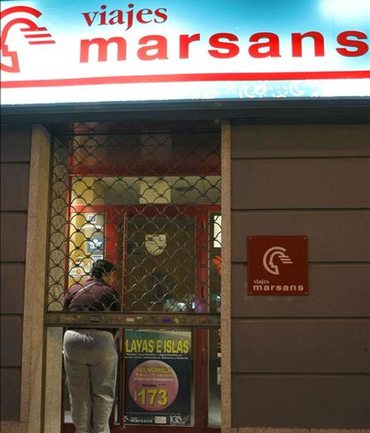 Una agencia de Viajes Marsans en el centro de Madrid. EFE/Archivo Una agencia de Viajes Marsans en el centro de Madrid. EFE/Archivo