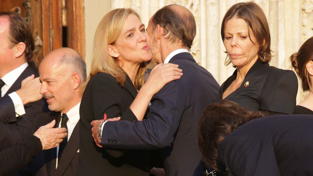 Sorprendió la asistencia de la infanta Cristina