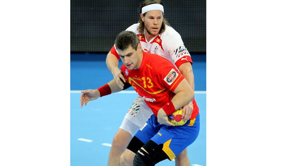 Final de balonmano España-Dinamarca