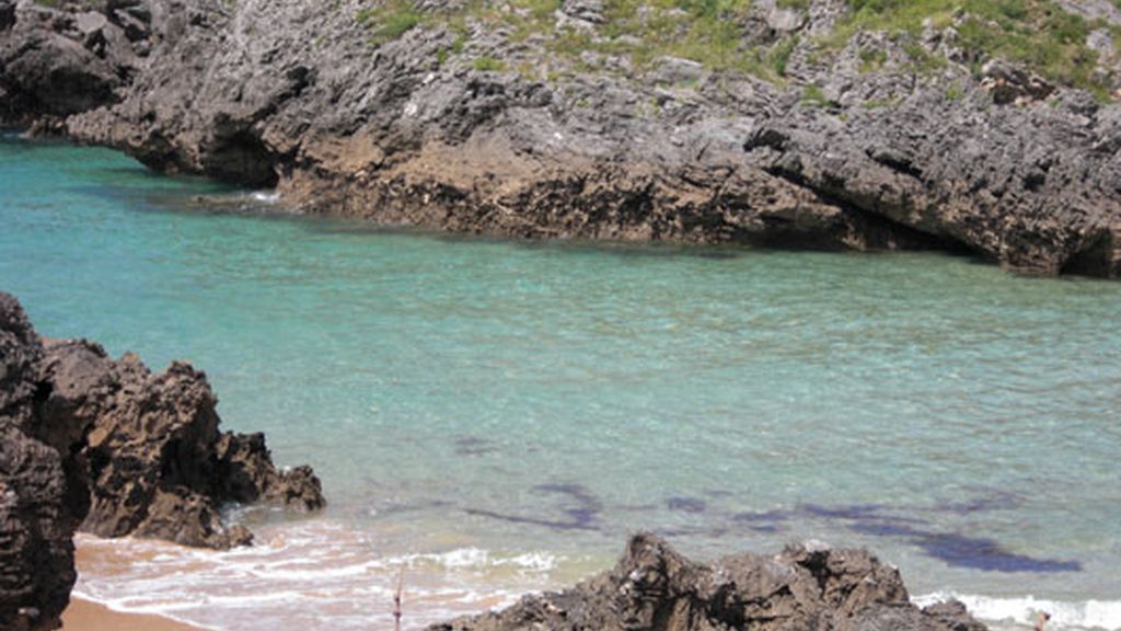 Playa de Barro, en Llanes