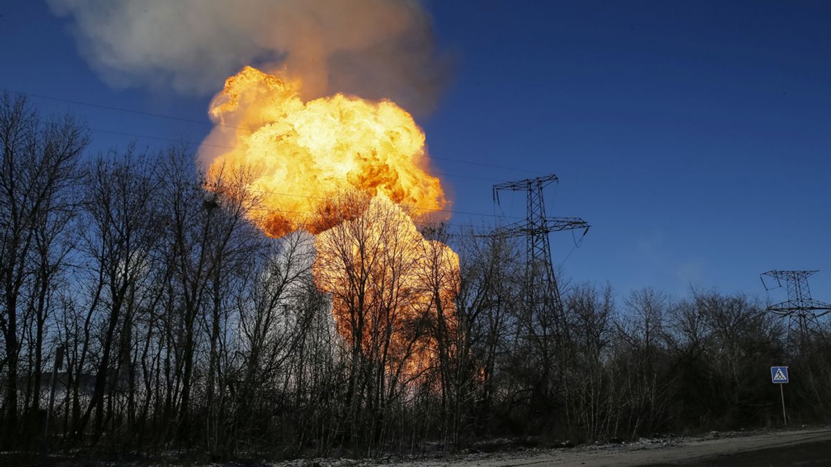 Explosión registrada en Debaltseve Explosión registrada en Debaltseve