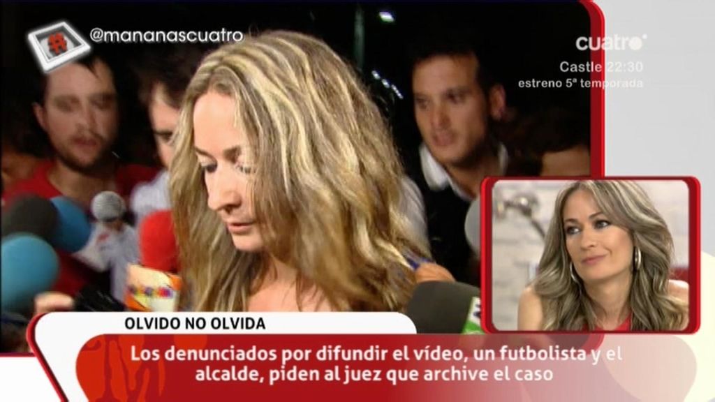 La fotos de Olvido Hormigos, en 'Las mañanas'