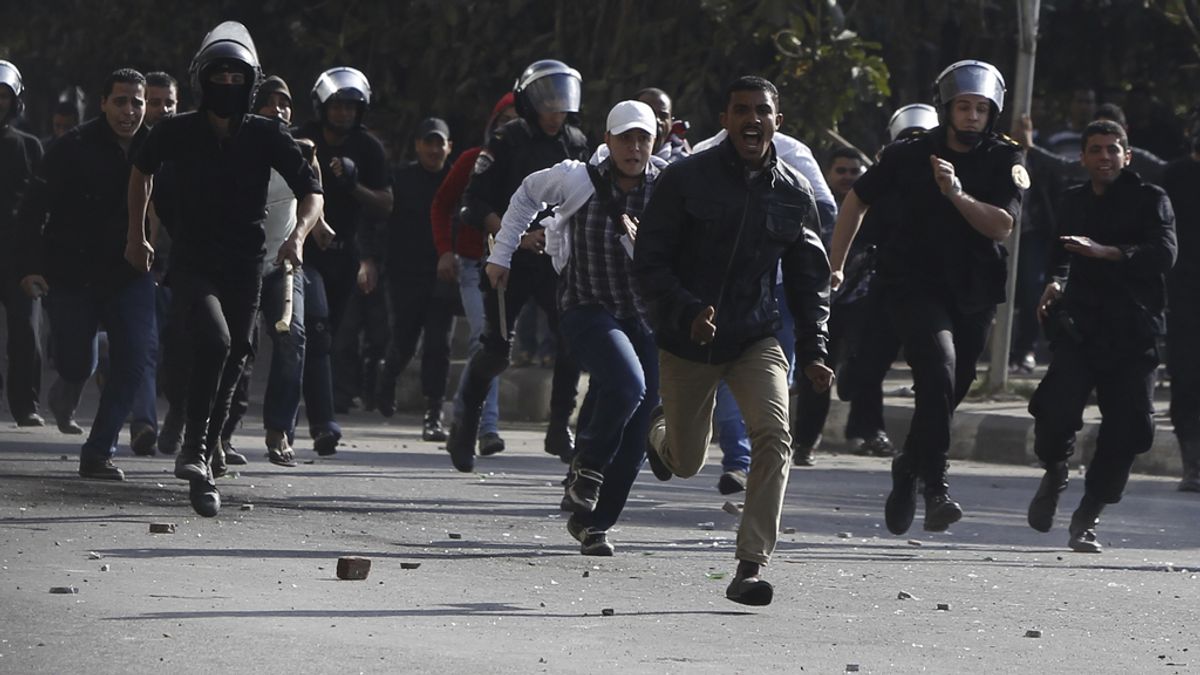 Disturbios en El Cairo