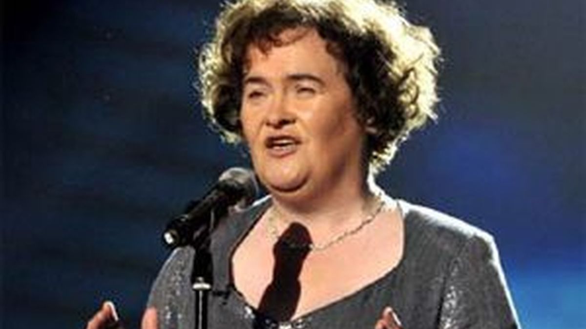 Susan Boyle en la final del concurso. Foto: talent.itv.com.