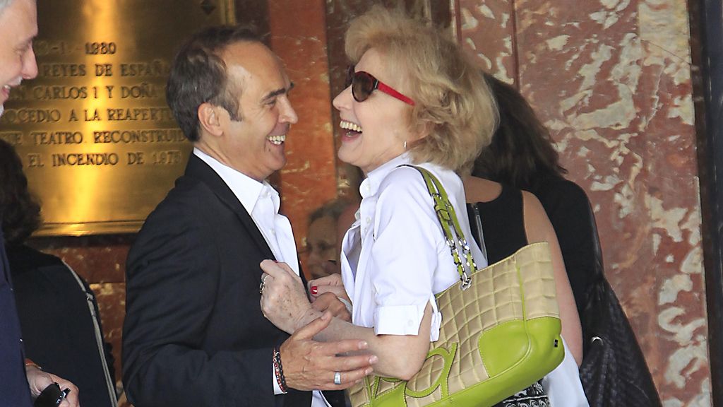 Juan Ribó y Marisa Paredes
