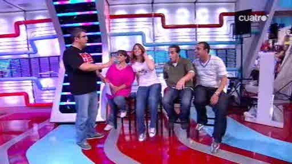 Aparición estelar de los ganadores del concurso VIP más 'Tontaco'