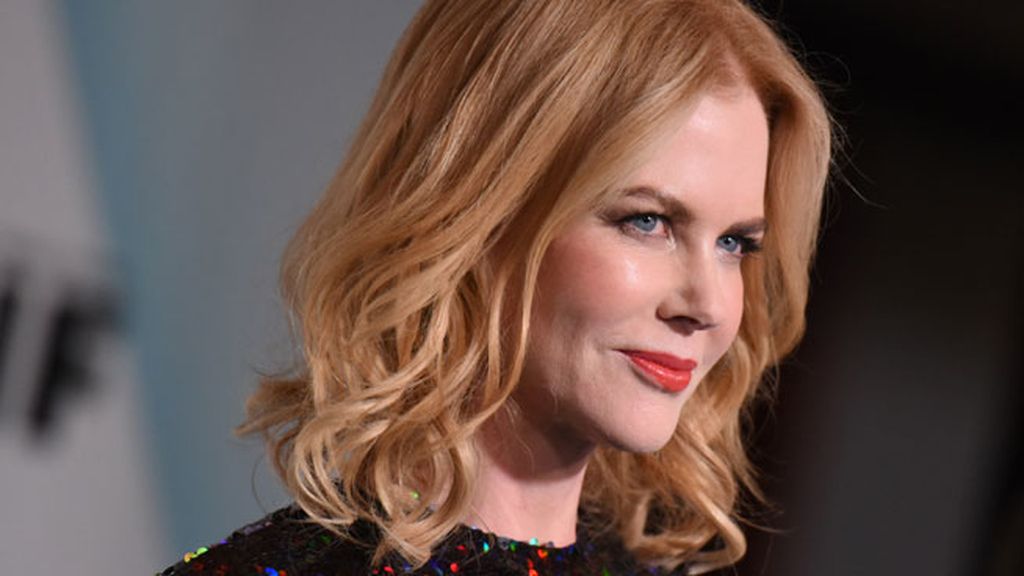 Nicole Kidman eligió hacerse ondas para el pelo