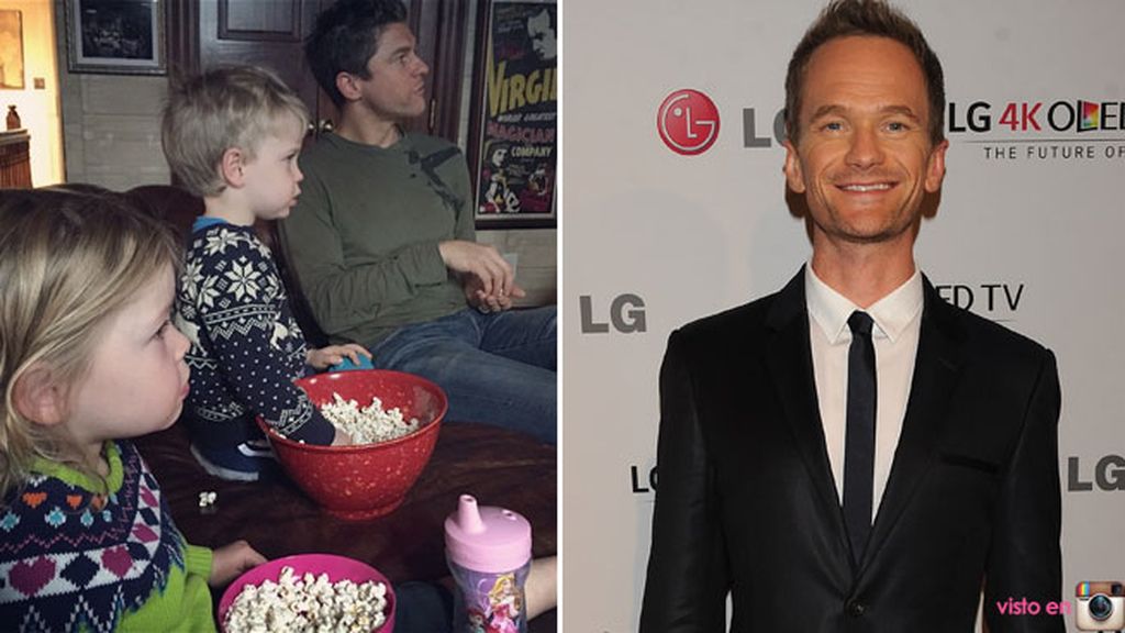 Neil Patrick Harris celebra Acción de Gracias junto a su familia